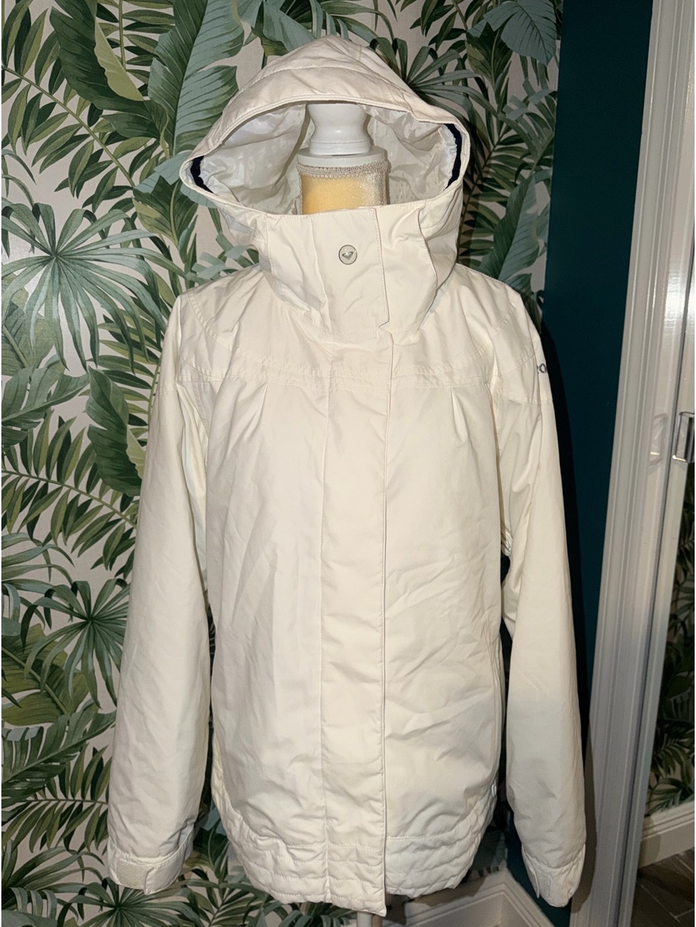 Roxy Jacket Womens Psyched Dry Flight 5k Silver Snowboard Ski Coat XL